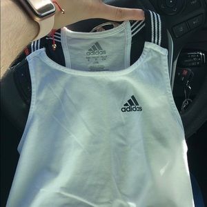 I’m selling a short adidas white and black
